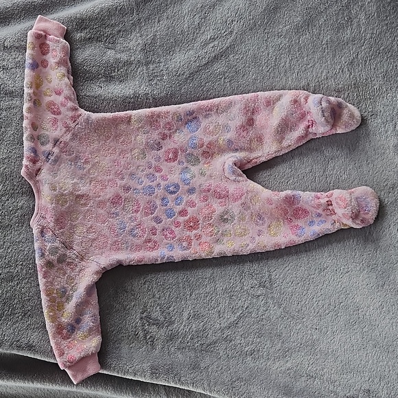 Bundle of 3 Baby Girl Zipper Footie Jammies - Picture 6 of 11